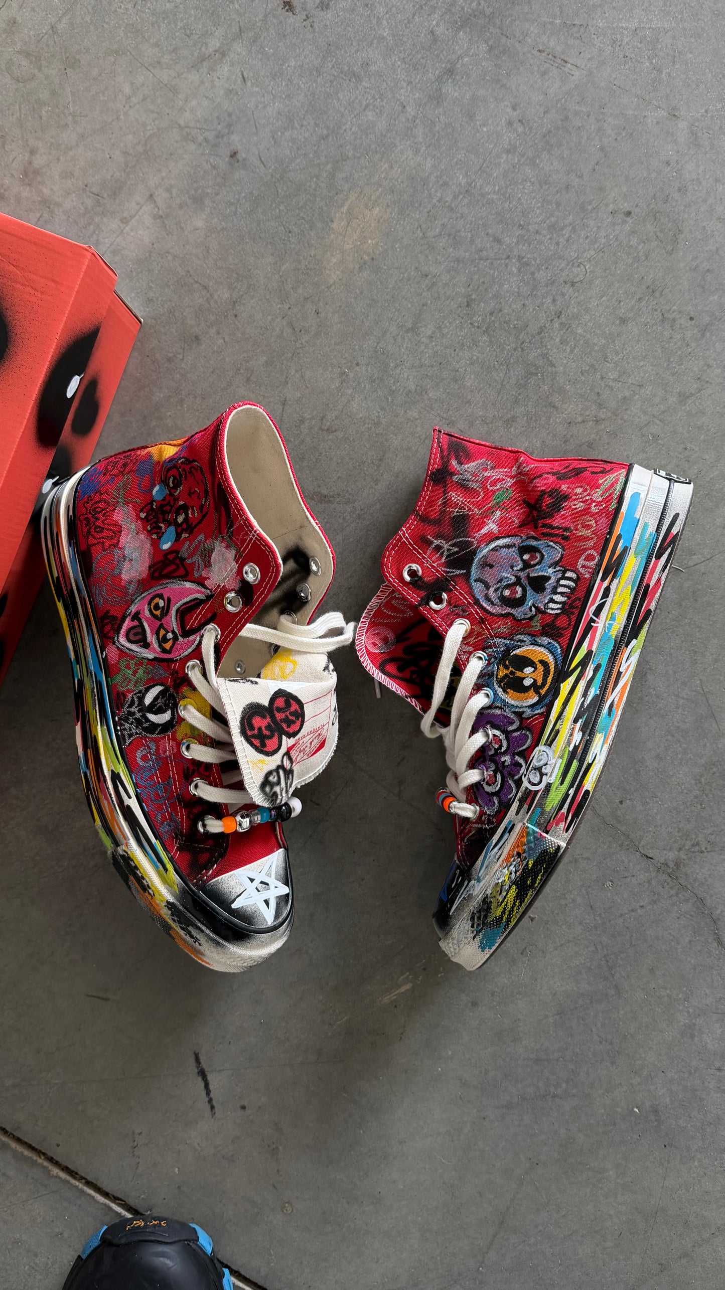 High Top Red Chuck 70 🔥🔥