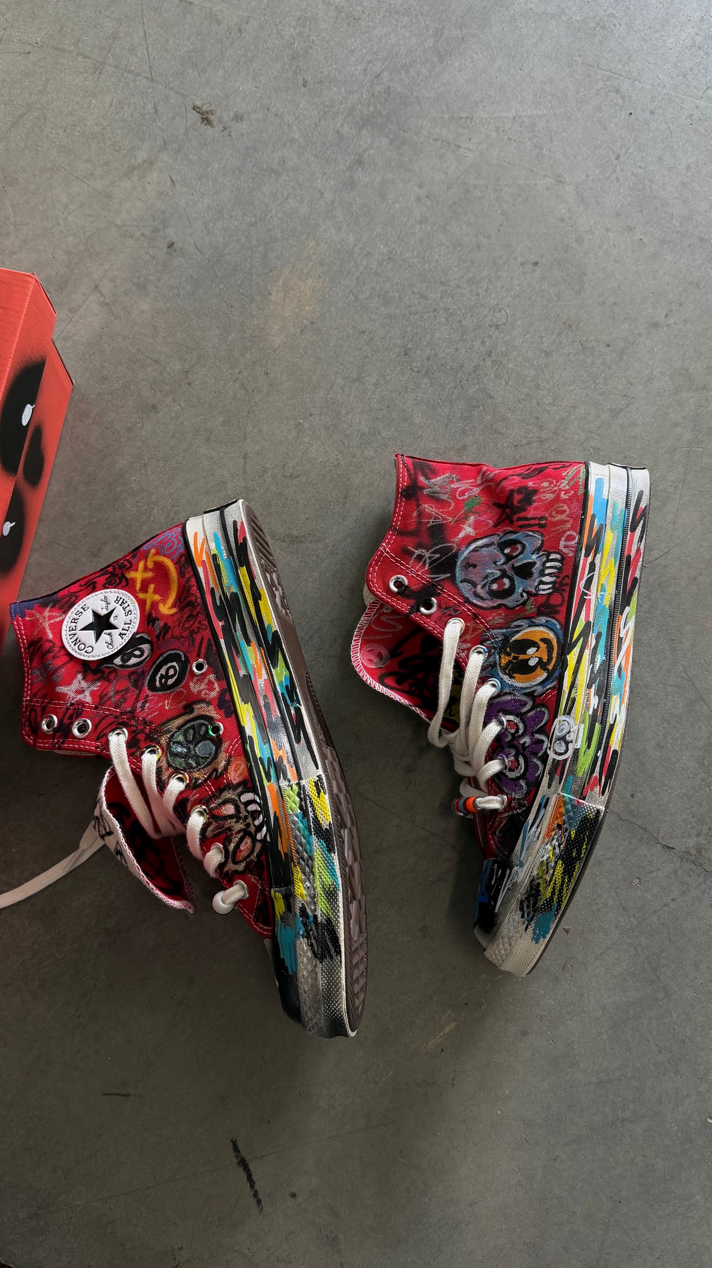 High Top Red Chuck 70 🔥🔥