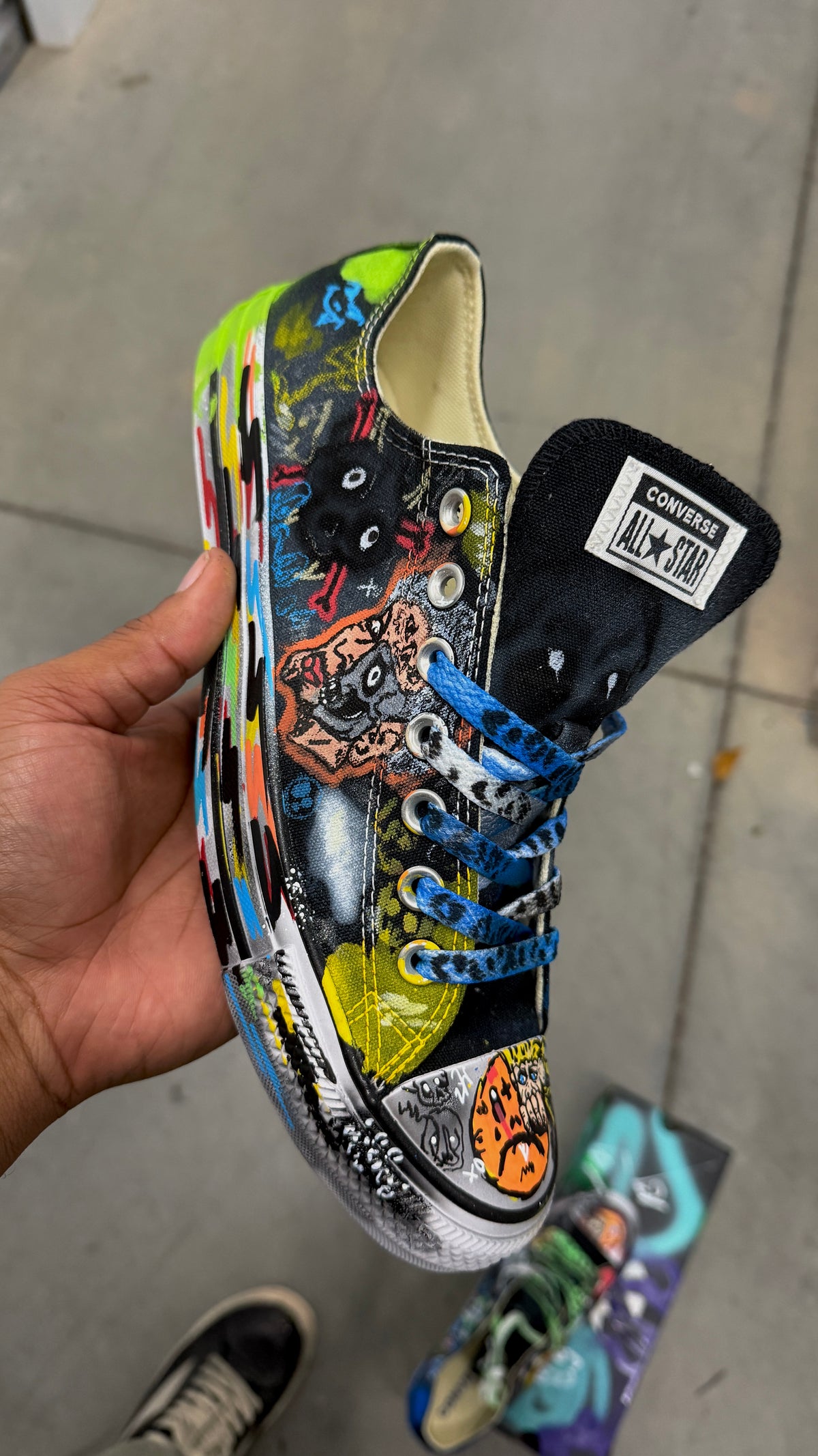 Black Lowtop Converse All Star chucks