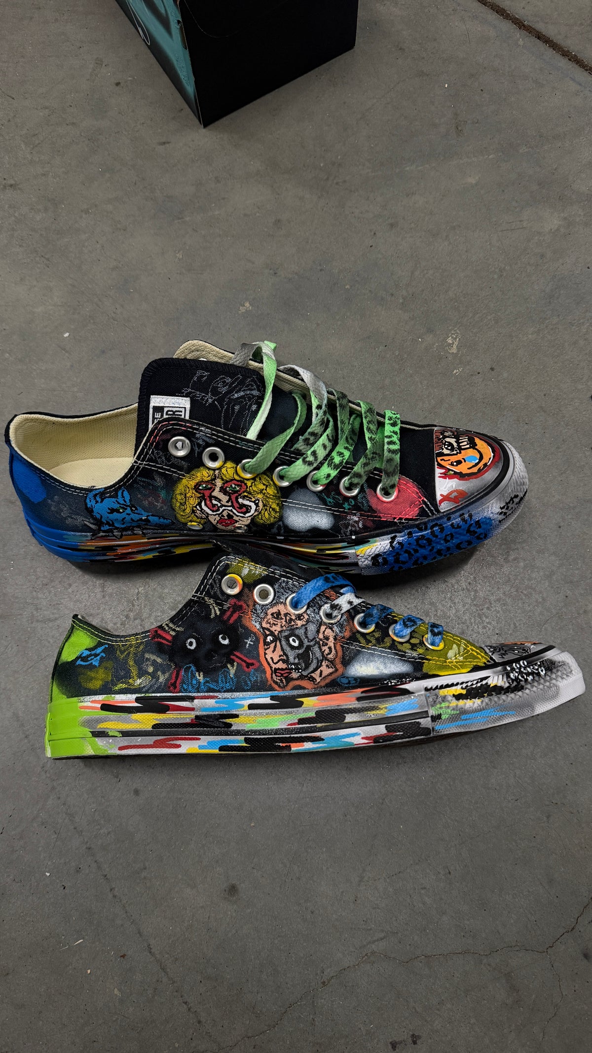 Black Lowtop Converse All Star chucks